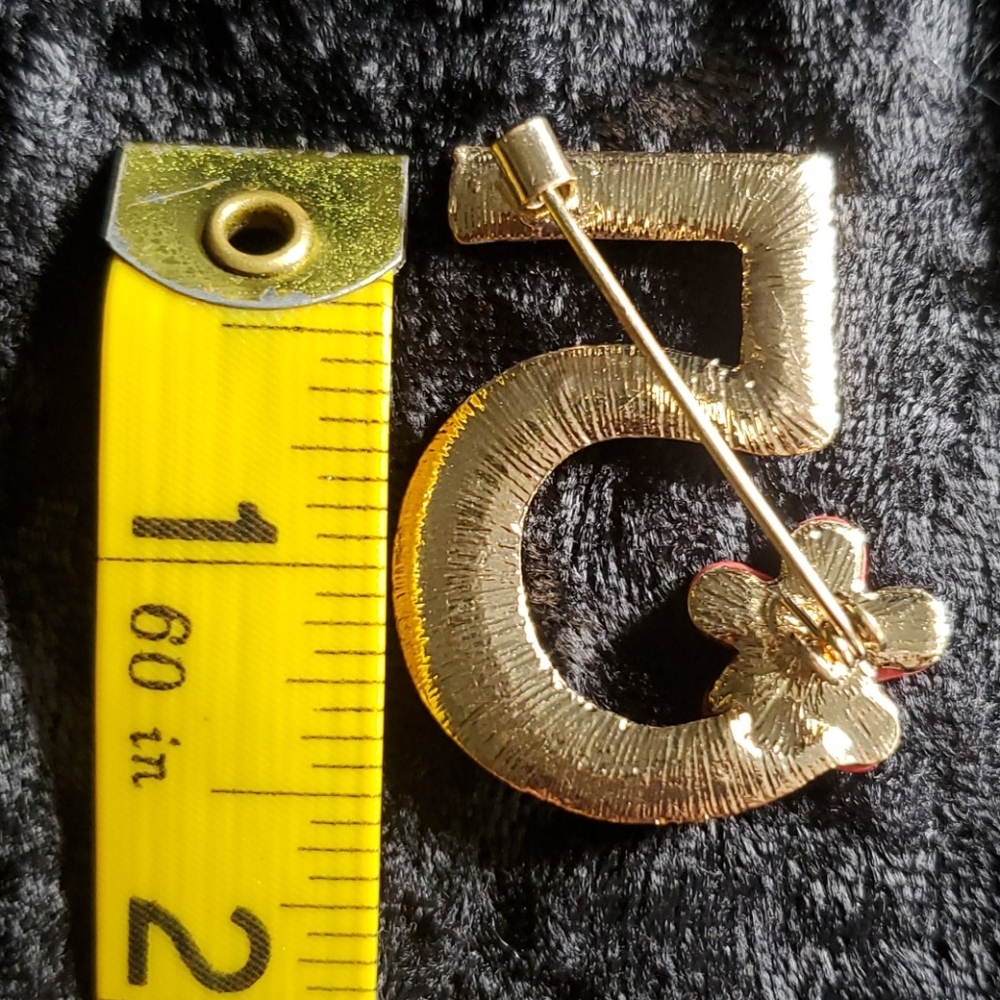 Fashion Rhinestone Brooch - Picture 3 of 3